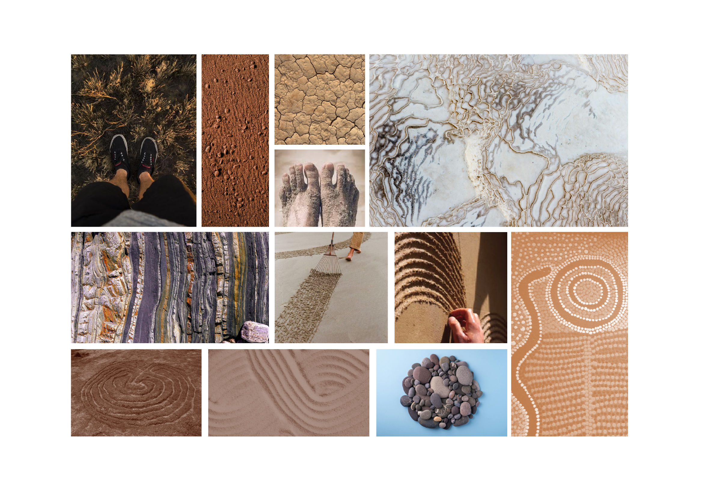 ColourNext 2024 Terra trend moodboard