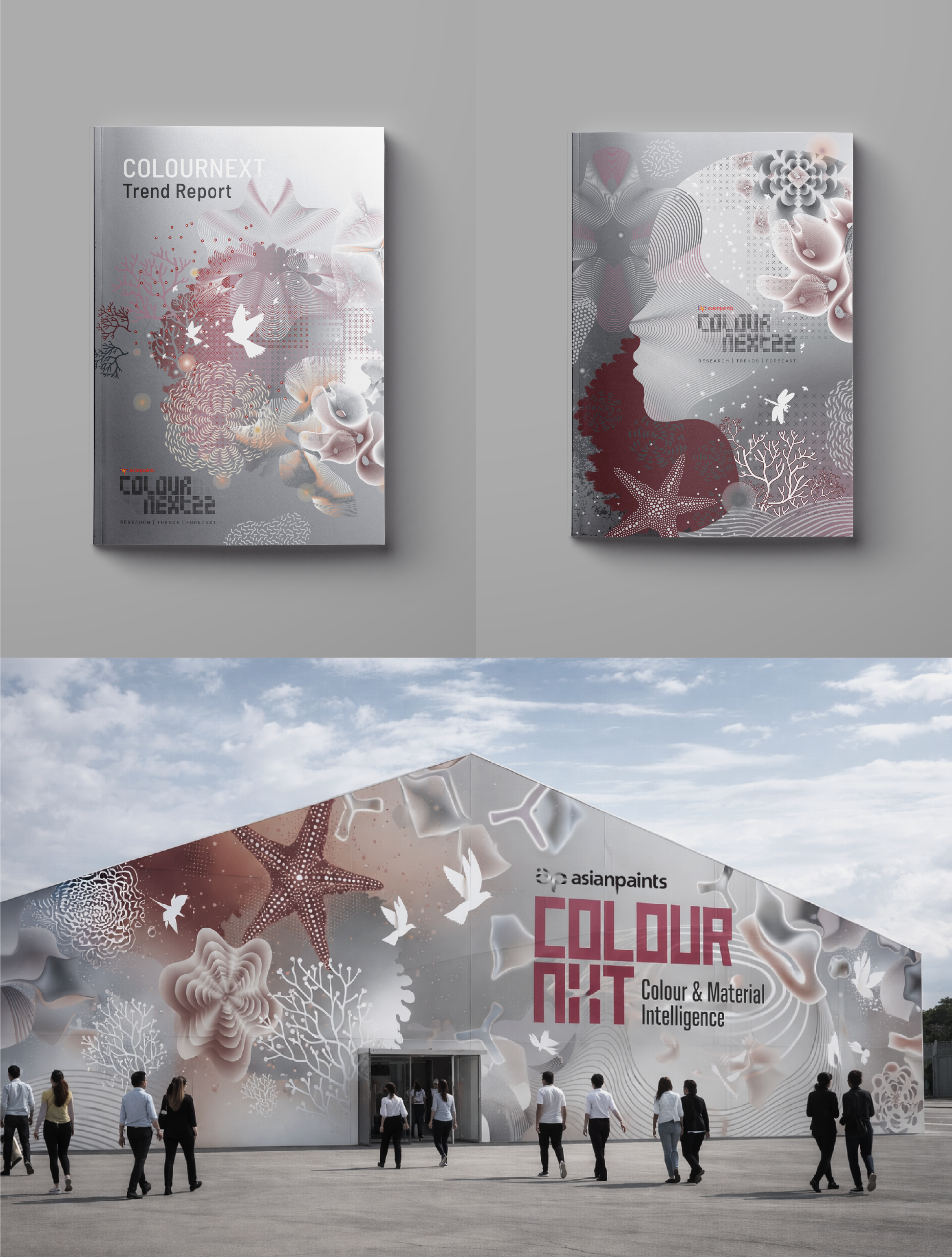 Color and pattern design system created for Asian Paints ColourNext23 project